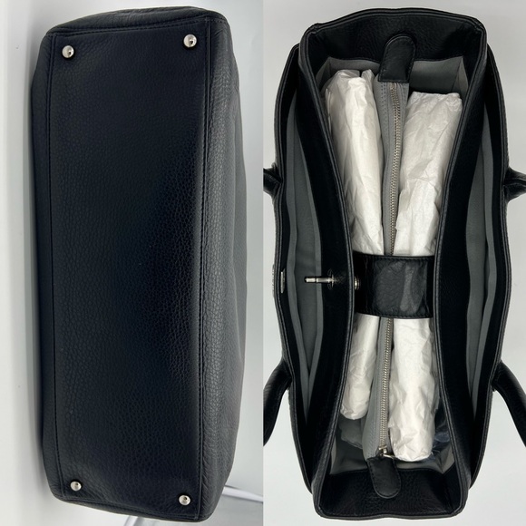 Authentic Chanel Black Calfskin leather Excutive Cerf Tote - Picture 6 of 16